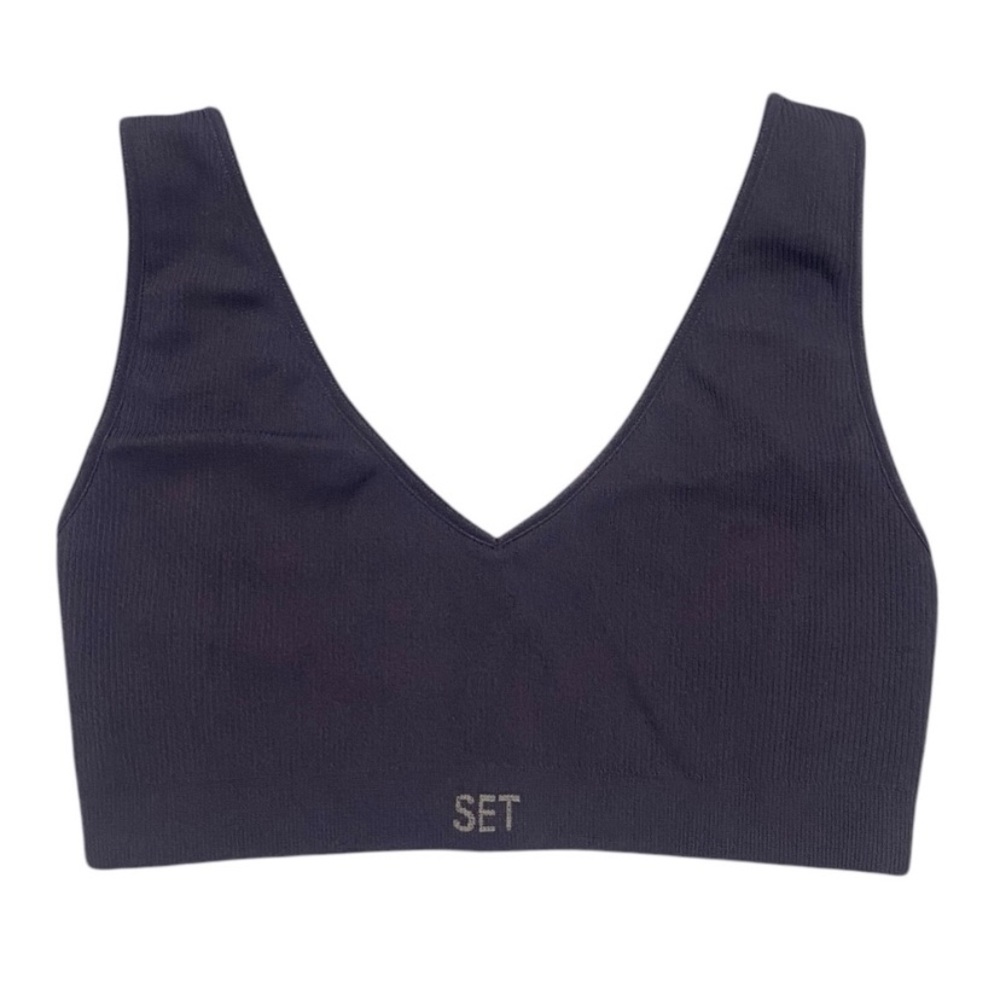 SET Active Black V-Neck Top